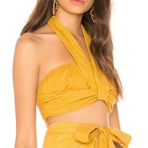 Cleobella Yellow Jet Top